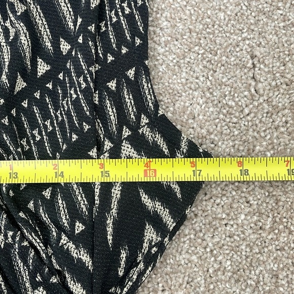 Collective Concepts Black Wrap Dress - Picture 9 of 10